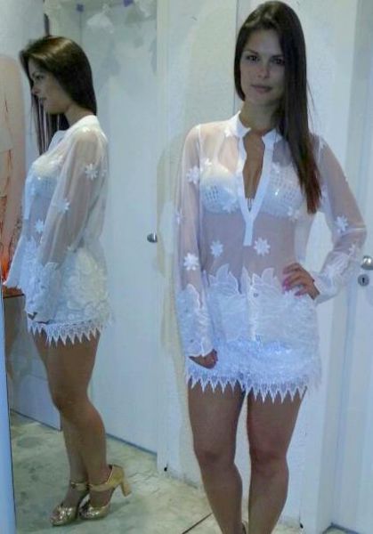 BLUSA RENDADA BRANCA