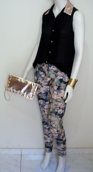 CALÇA FLORAL